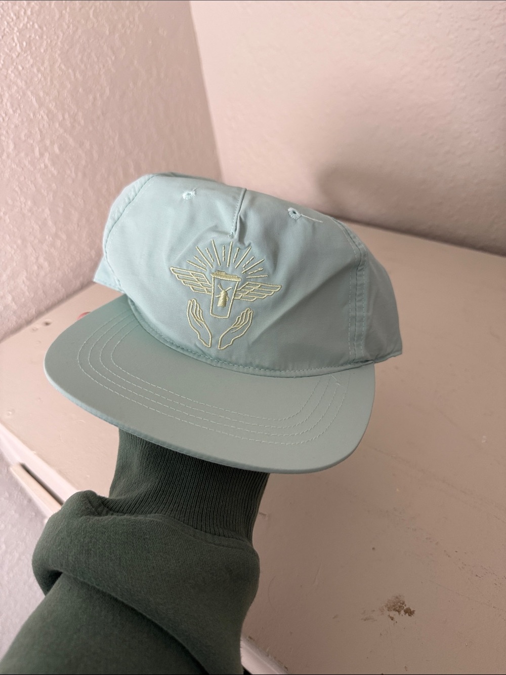 Dutch Bros Mint Green 5-Panel Cap